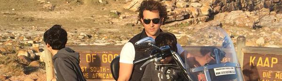 Hrithik with his kids